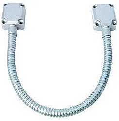 18" Armored Door Cord With Aluminum Junction Box (Wire & Terminals Not Supplied). ADC-2