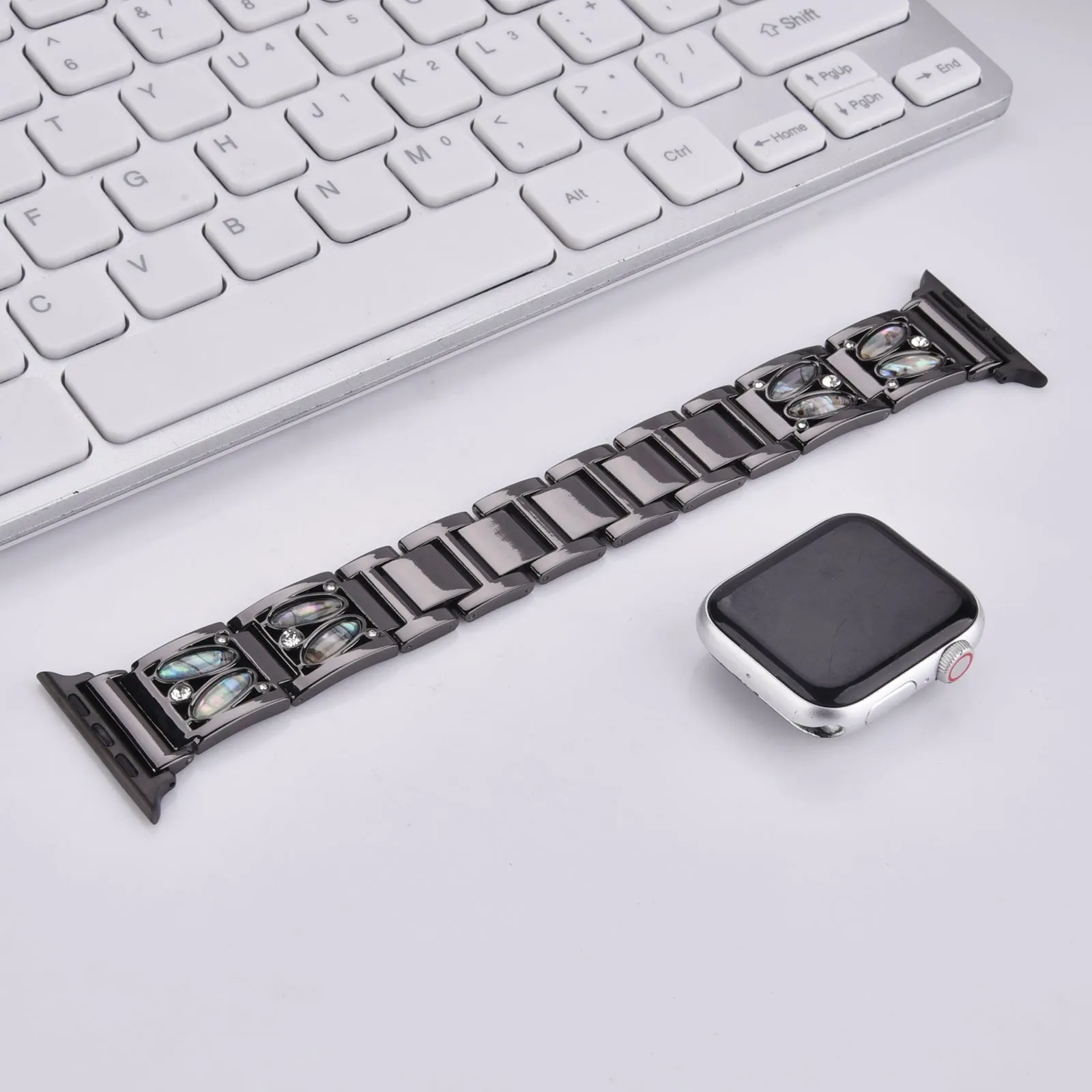 Alloy Metal Band for Apple Watch 49mm-Black