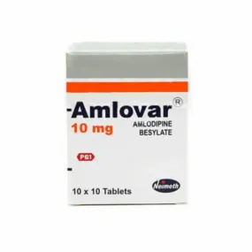 Amlovar 10mg x10 Tabs