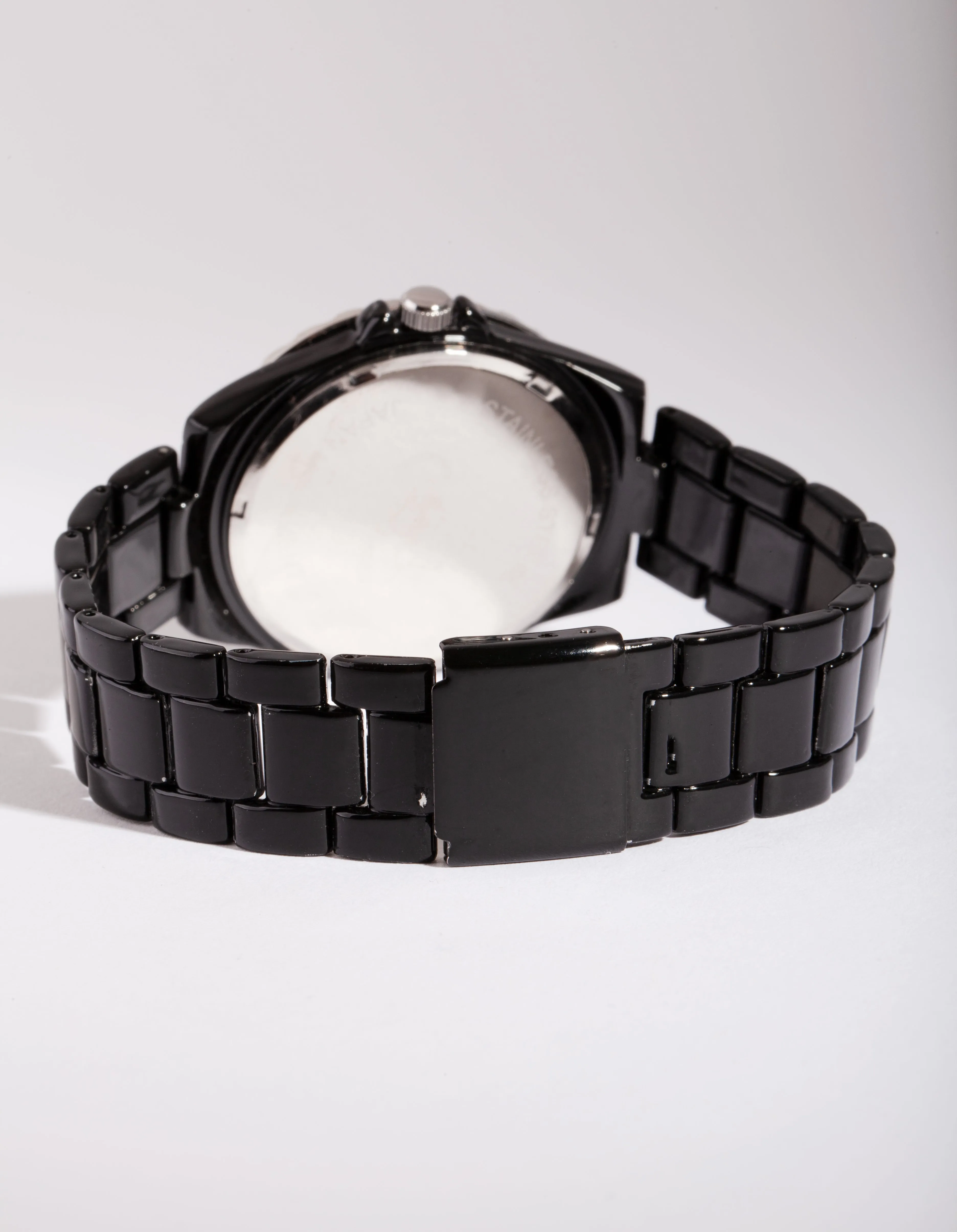 Black Coated Metal Watch