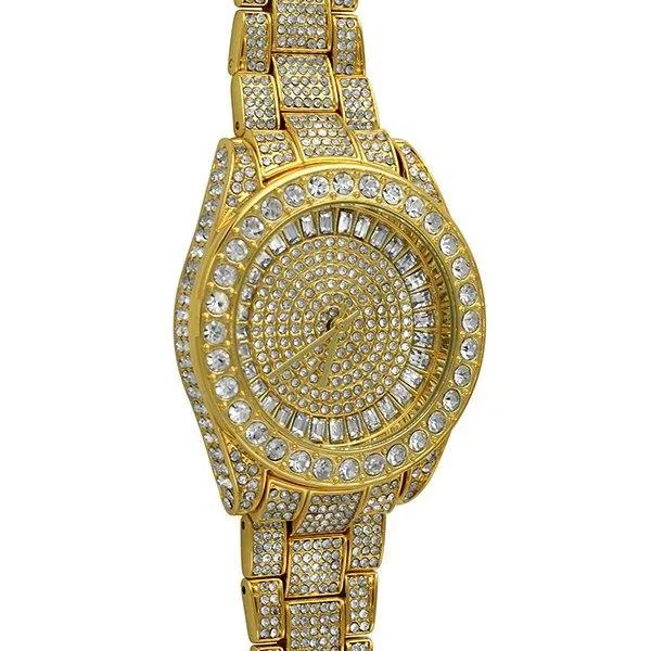 Bling Bling 41MM Gold Fully Custom Watch