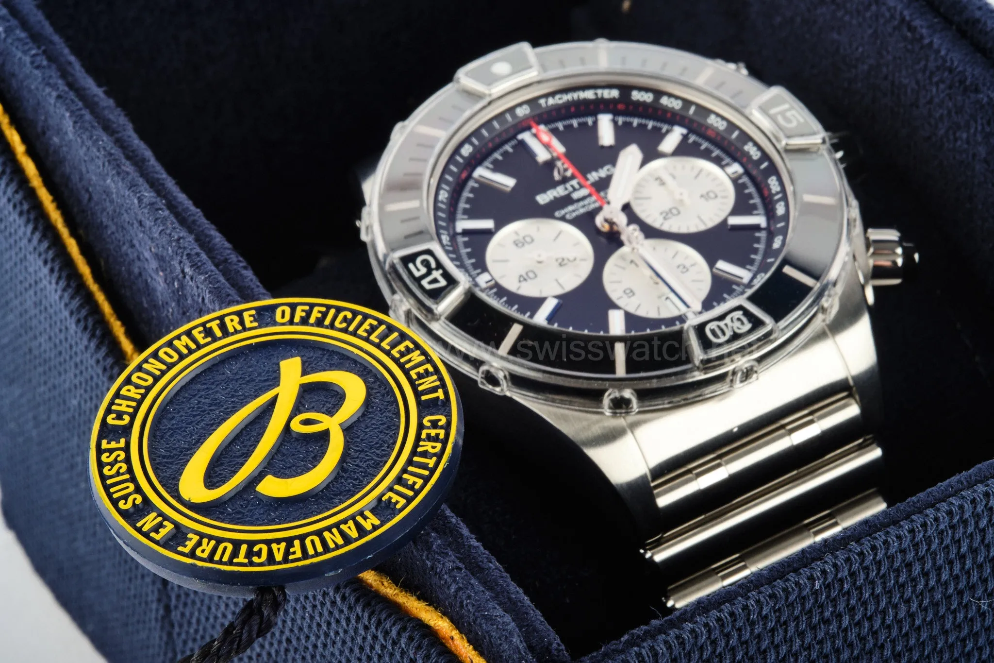 Breitling SUPER CHRONOMAT B01 44 Rouleaux Strap & Bracelet