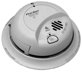 BRK Smoke/Carbon Monoxide Detector, 120VAC Powered SMICO100-AC