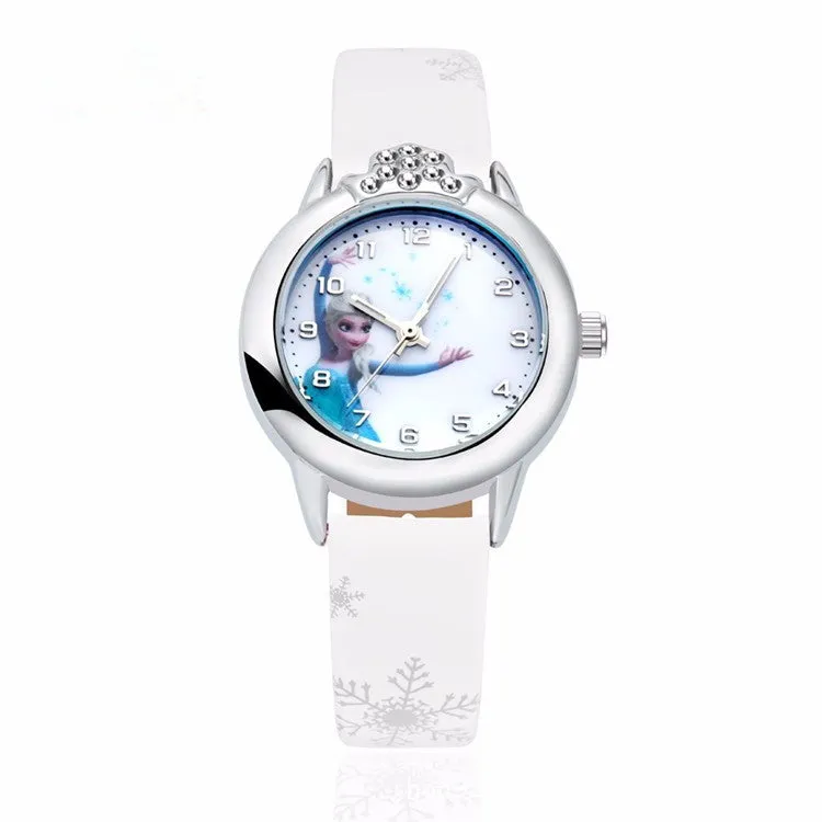 Cartoon Little Princess Children's Watch Children's Quartz Watch Animation and Cartoon Primary and Secondary School Boys and Girls Watch