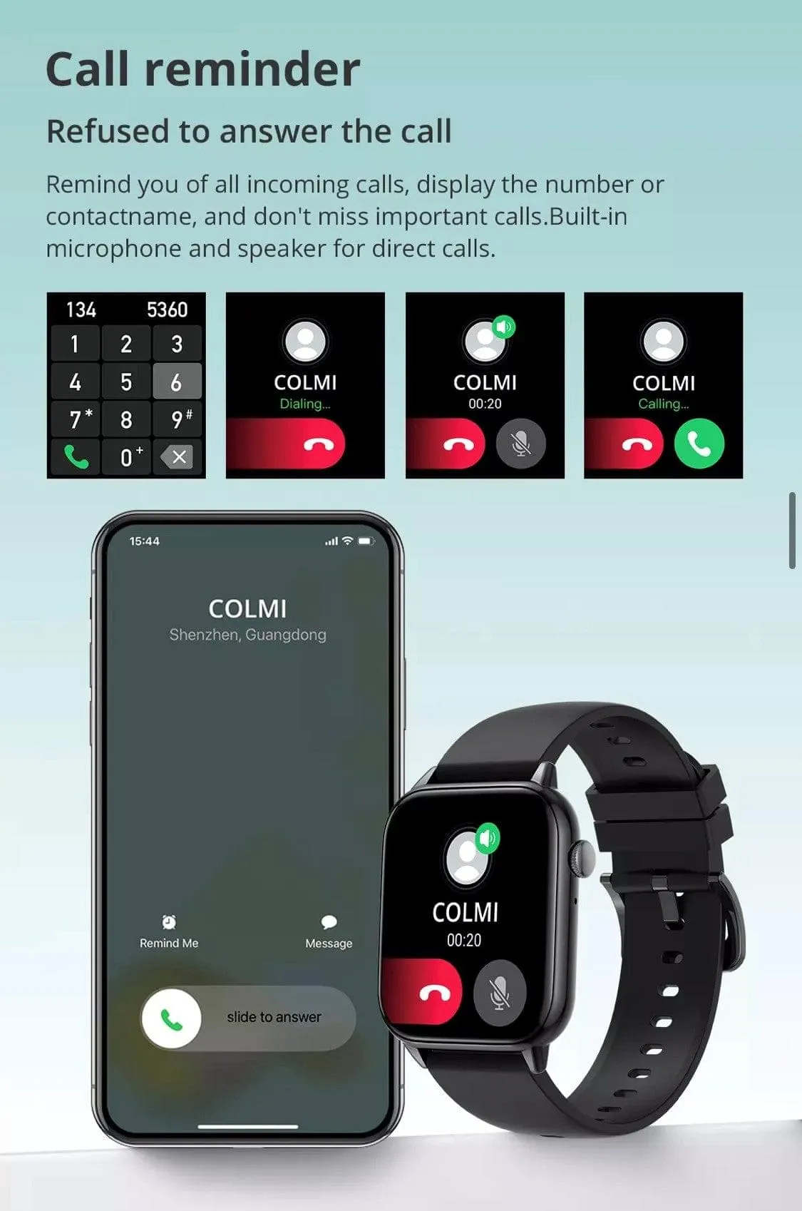 Colmi C60 Smart Watch Silver