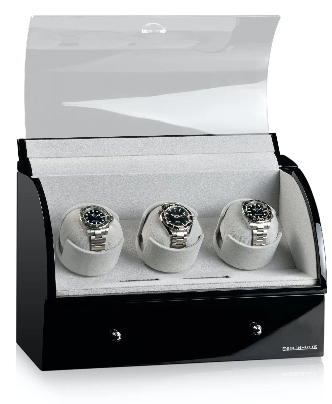 DH Watch Winder Basel 3 Black