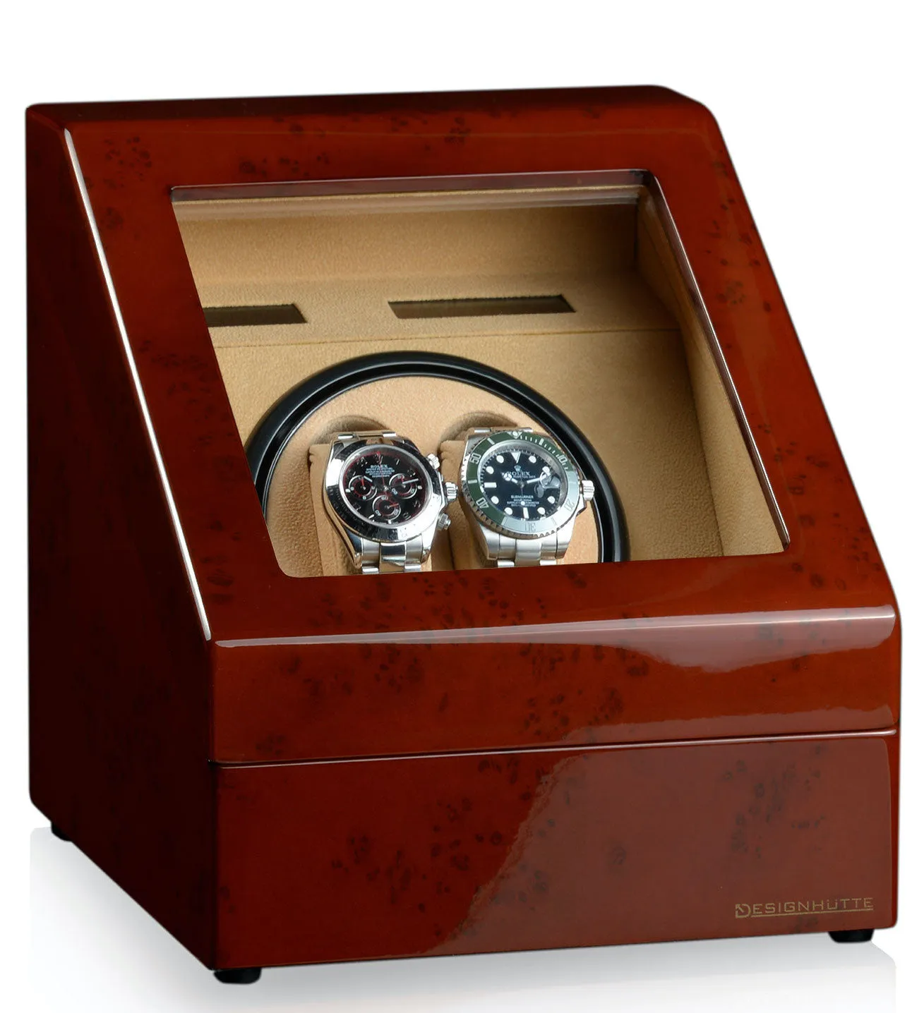 DH Watch Winder Monaco Burlwood