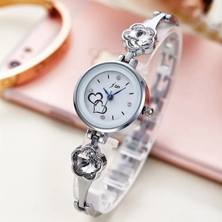 Electronic Quartz Women's Watch Women's Brand Fashion Fashion Life Waterproof Student Steel Strap Women's Watch