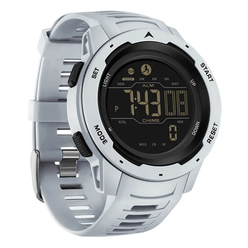 Findtime Digital Watch with Pedometer Calorie Record Countdown