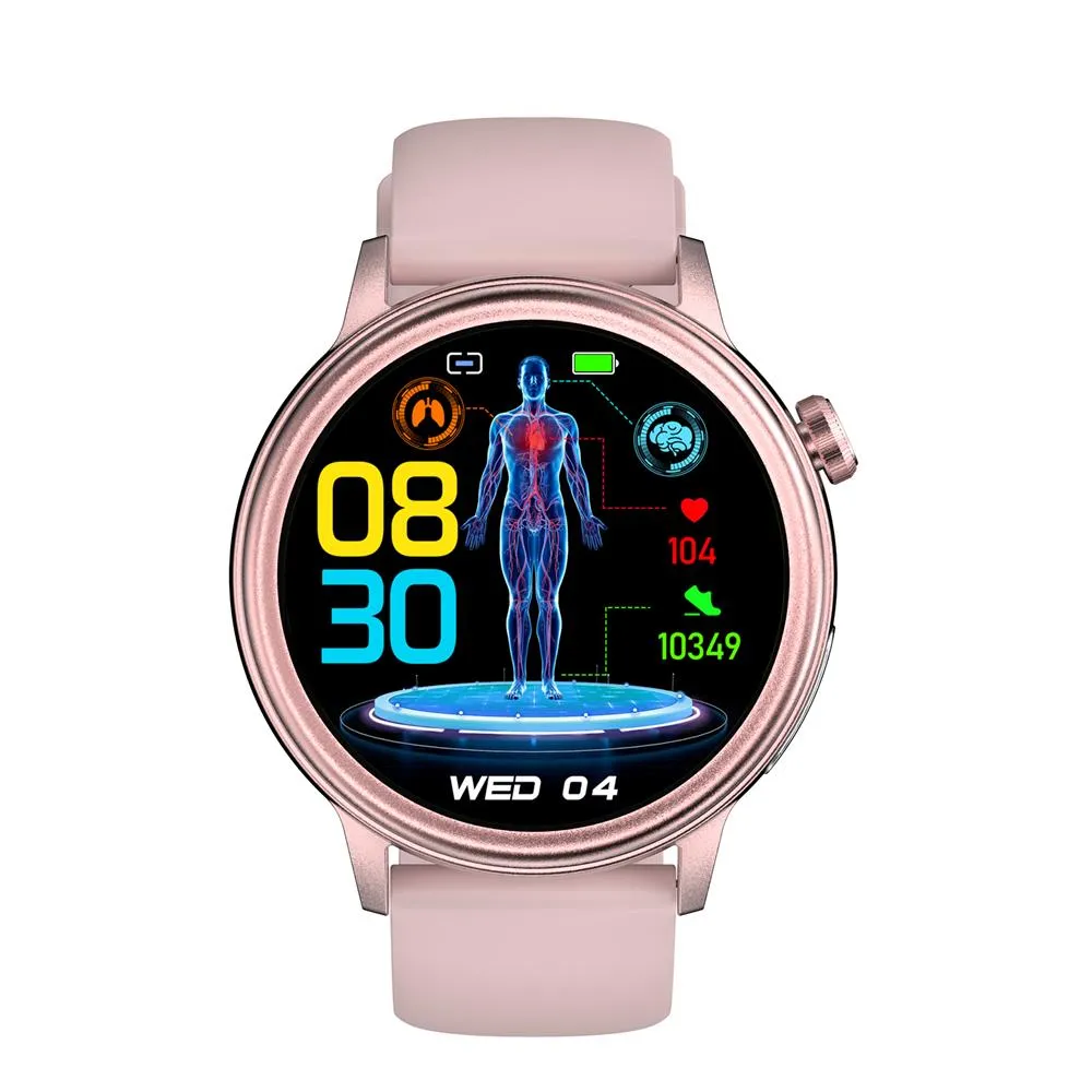 FITAOS PRO 7 ECG Blood Sugar 30s Intelligent Micro Examination Blood oxygen Monitoring Health Smartwatch