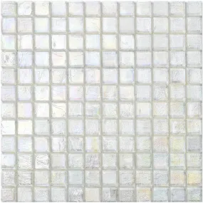 Flax Cubes, 7/8" x 7/8" - Glass Tile