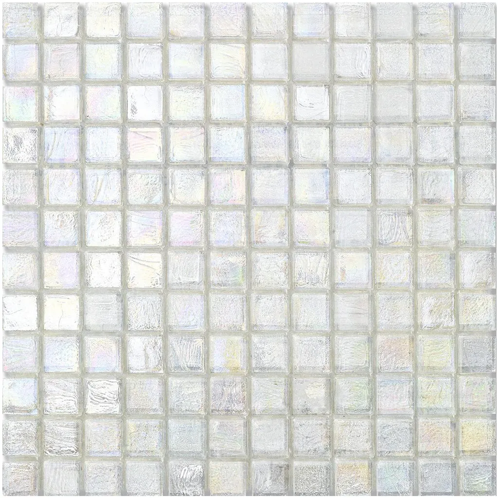 Flax Cubes, 7/8" x 7/8" - Glass Tile