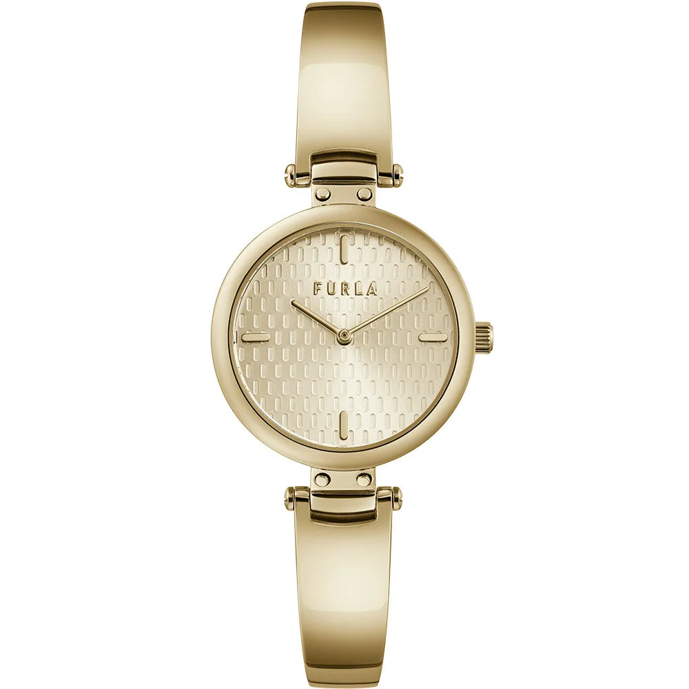 Furla WW00018006L2 New Pin Gold Tone Womens Watch