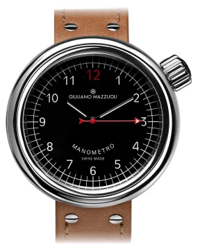 GM Watch Manometro Polished Black