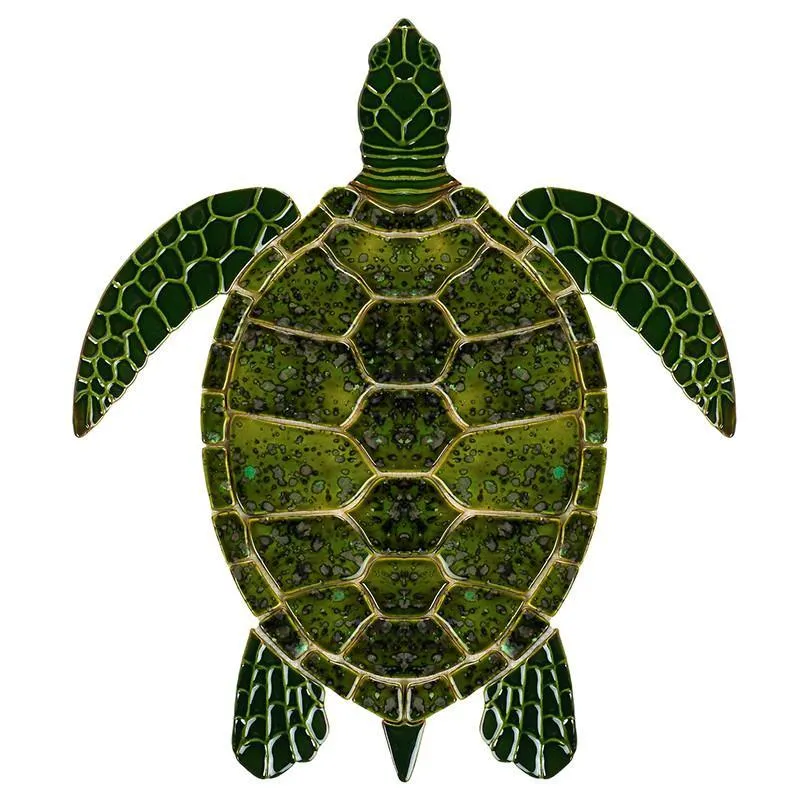 Green Sea Turtle - Pool Mosaic