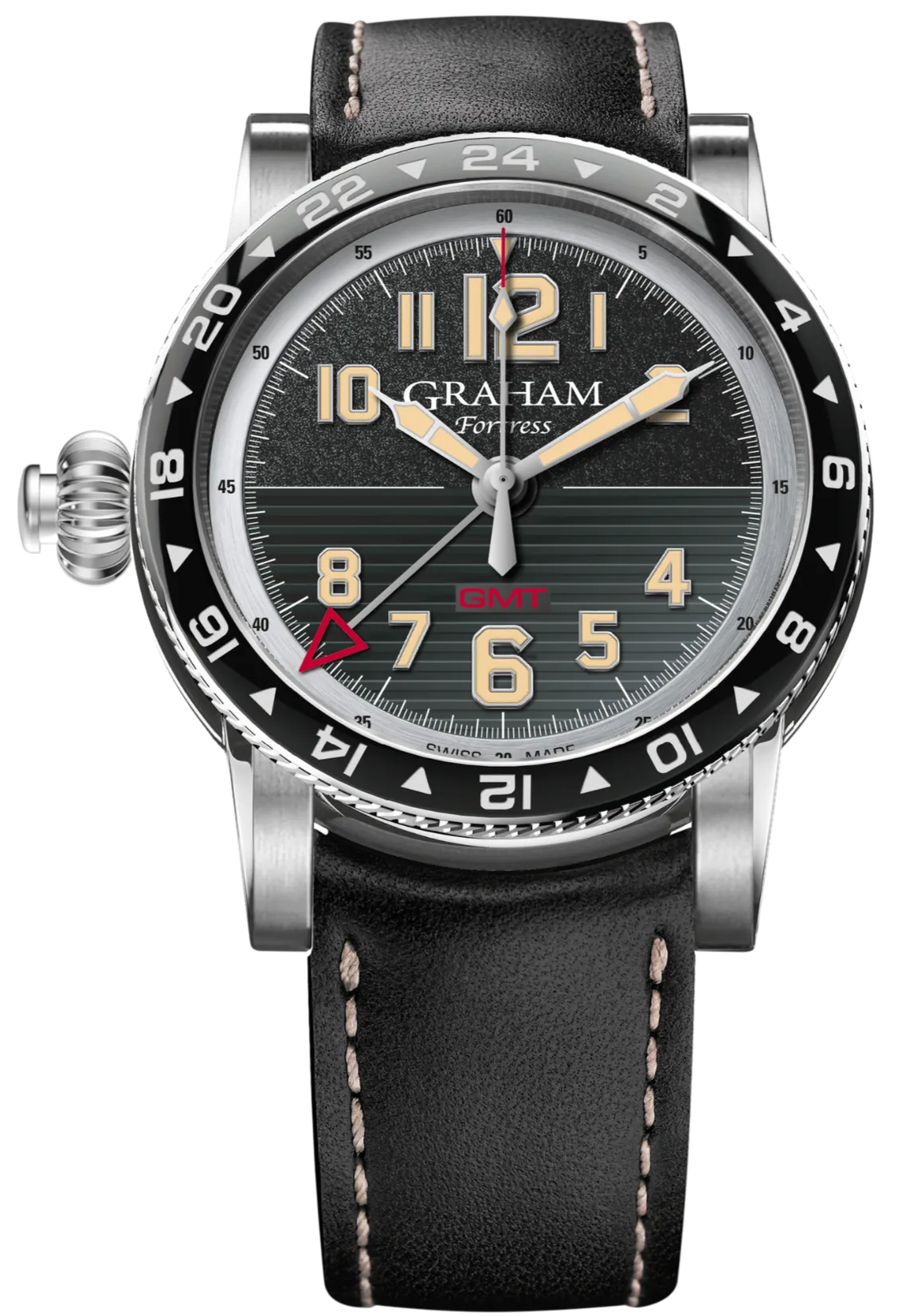 GRHM Watch FORStress GMT Black