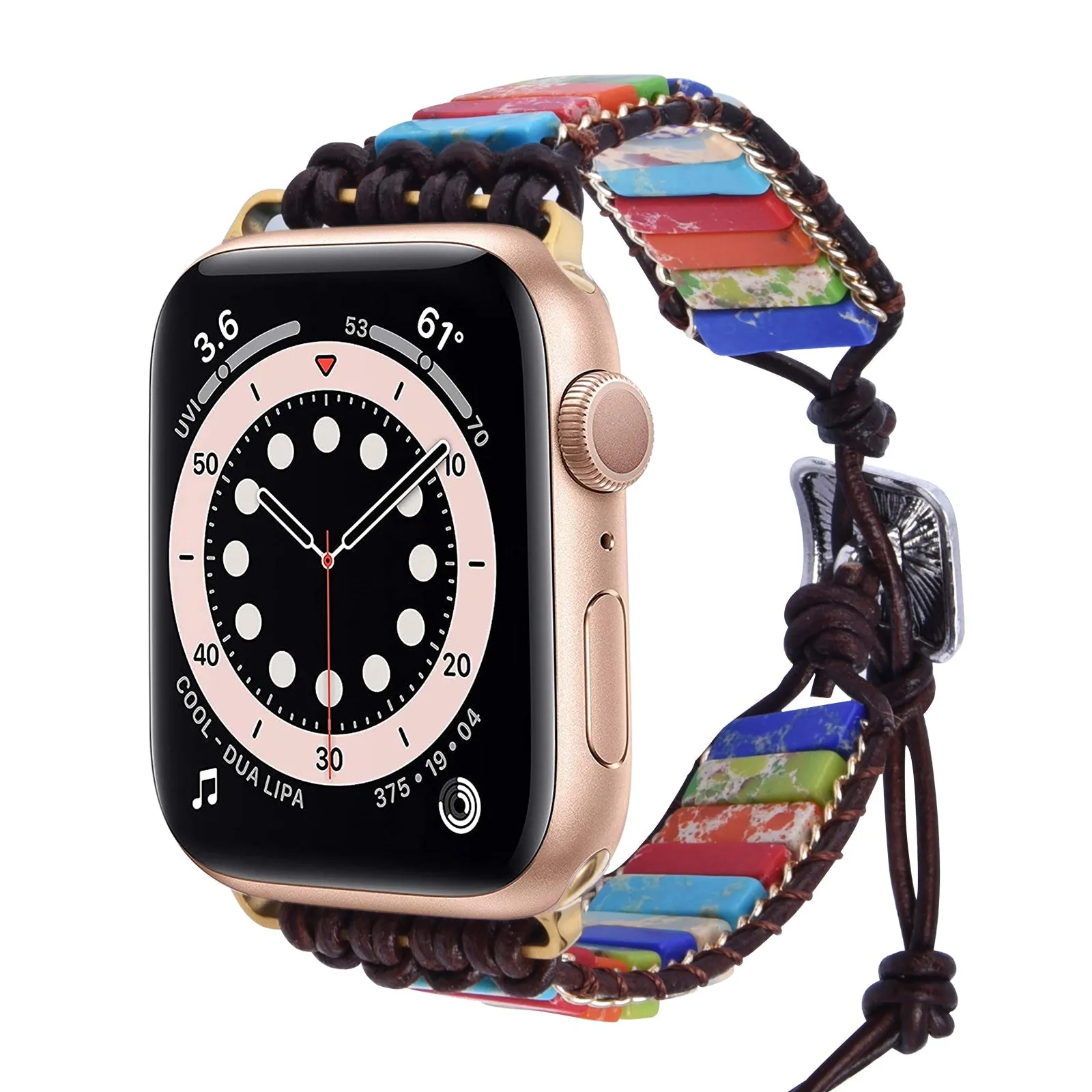 Handmade Bohemian Style Apple Watch Band Bracelet for 38/40/41mm & 42/44/45mm