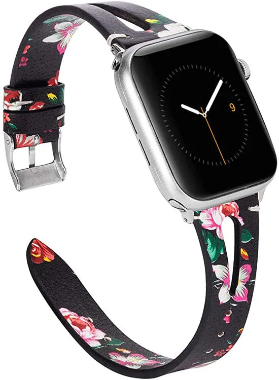 Leather strap material for Apple iWatch