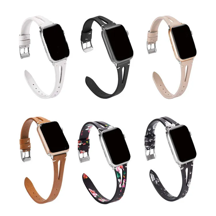 Leather strap material for Apple iWatch