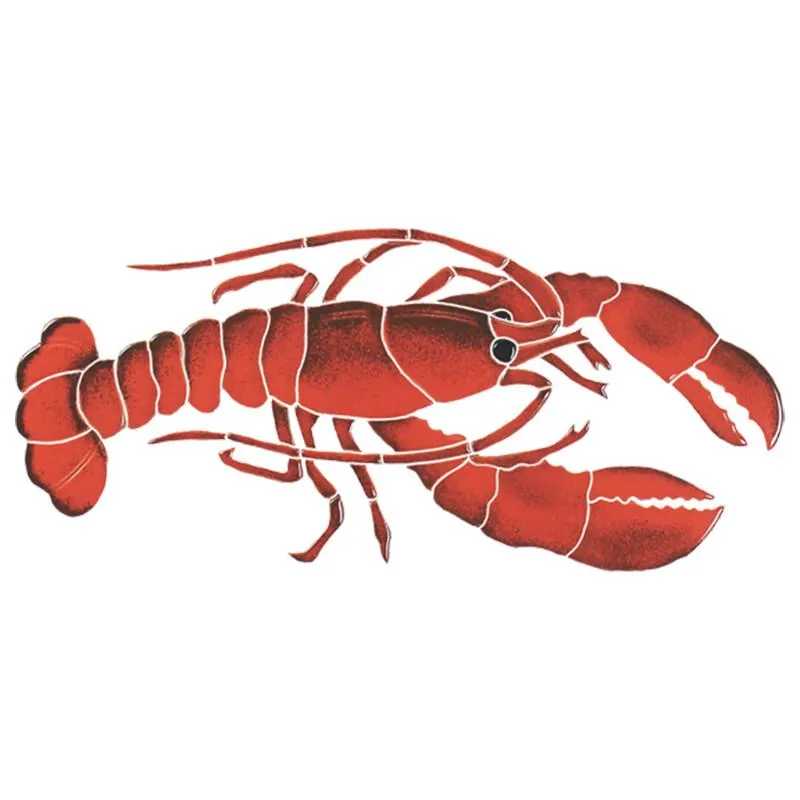 Lobster - Pool Mosaic