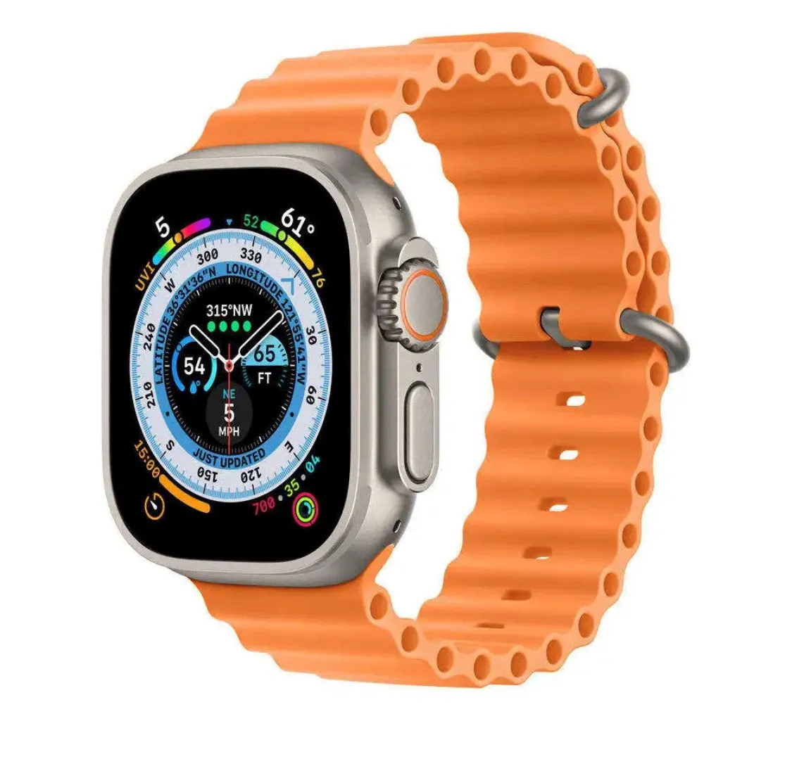 M8 Ultra Orange Bubble Strap