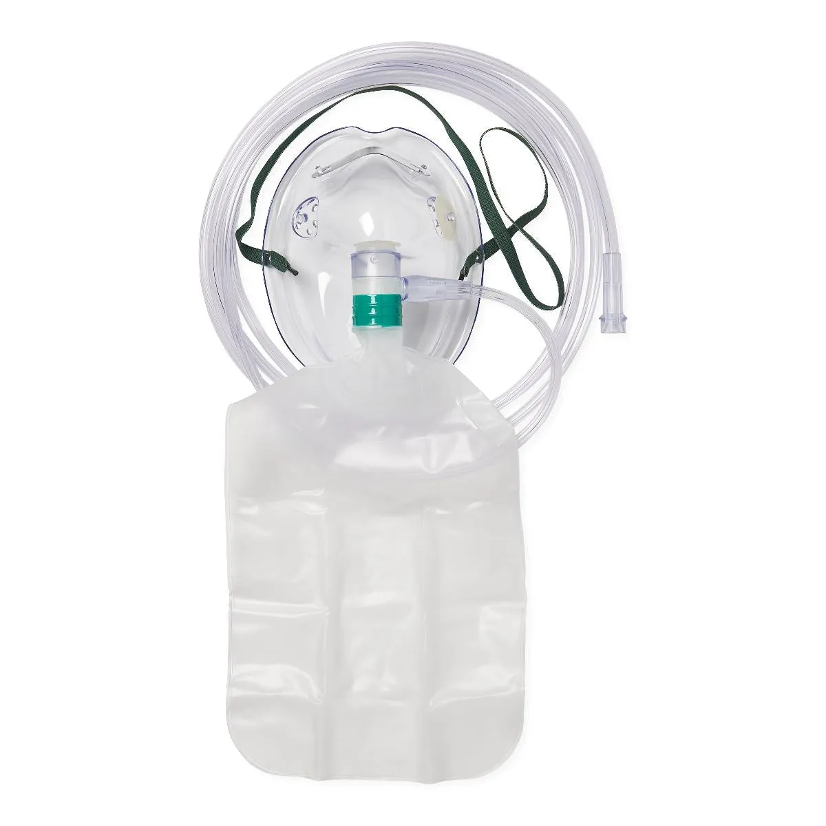 Medline Disposable Oxygen Masks with Standard Connector