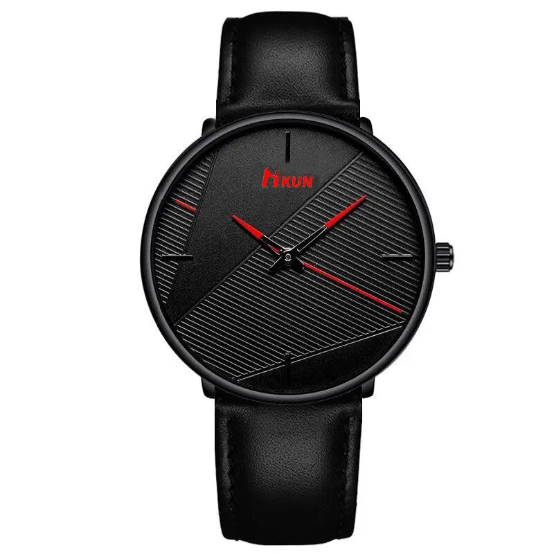 Mesh Strap Watch Fashion Trend Belt Quartz Watch Men's Student