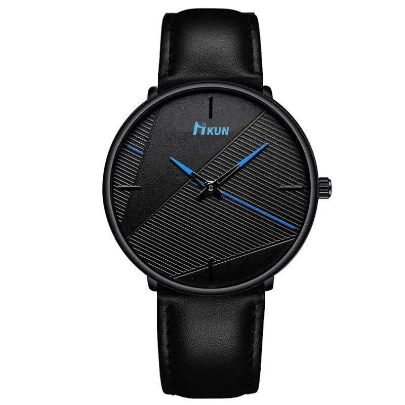 Mesh Strap Watch Fashion Trend Belt Quartz Watch Men's Student