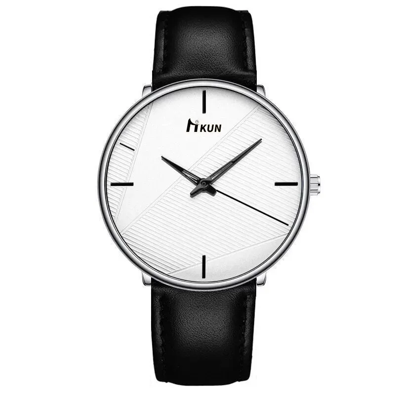 Mesh Strap Watch Fashion Trend Belt Quartz Watch Men's Student