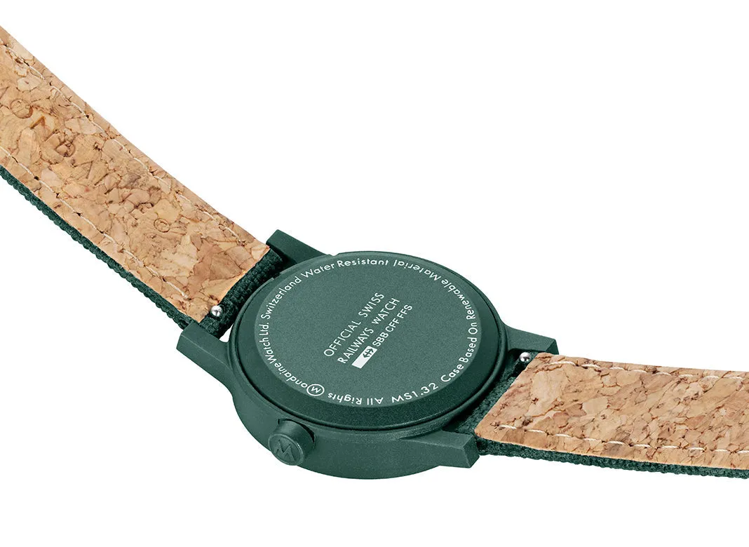 MOND Watch Essence Park Green Textile