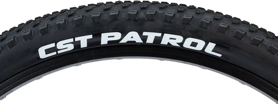 NEW CST Patrol Tire 26 x 2.1 Single Compound, 27tpi, Steel Bead, Black