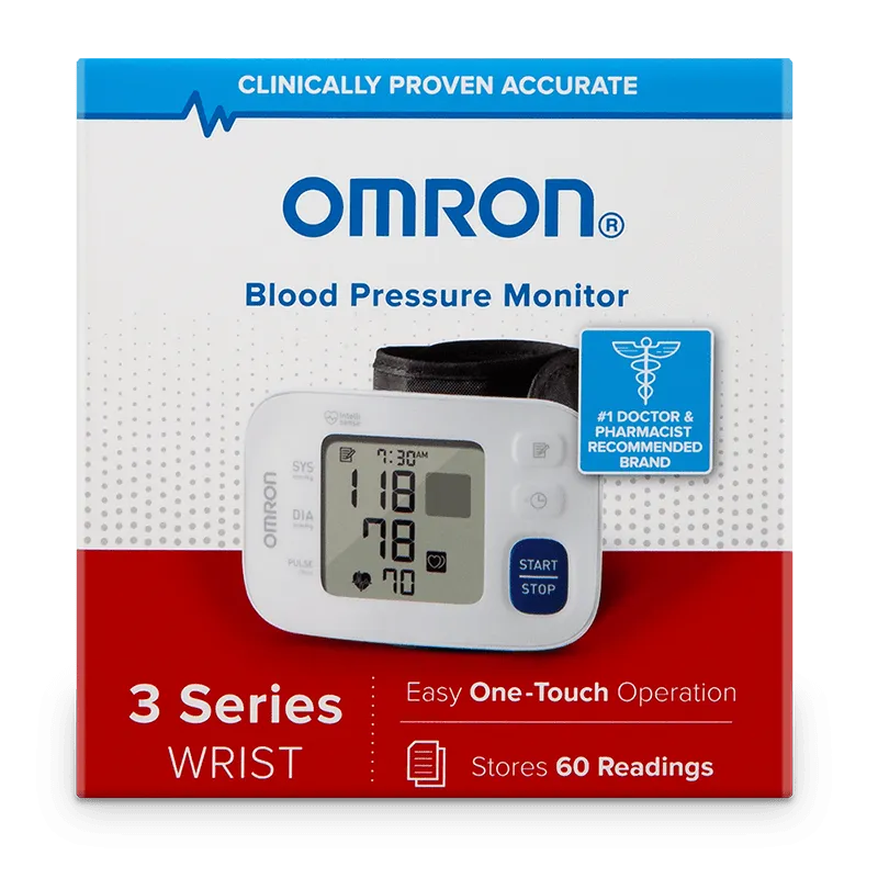 Omron BP6100 3 Series Wrist Blood Pressure Monitor