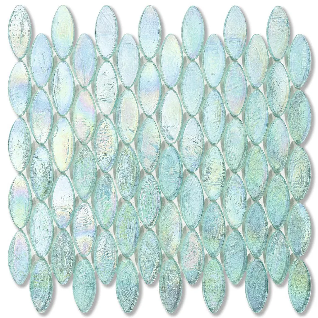 Organza Domes, 2" x 7/8" - Glass Tile