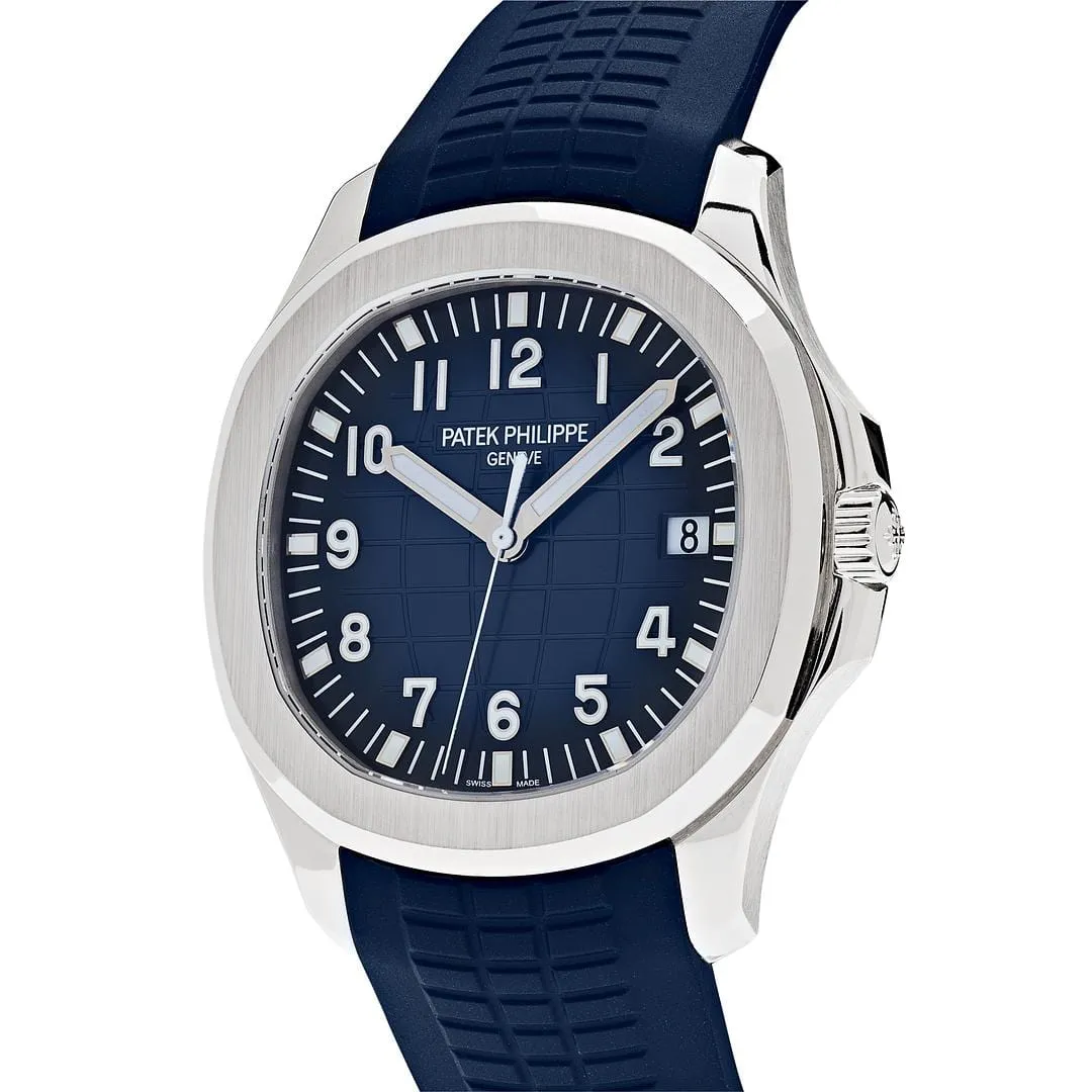 Patek Philippe Aquanaut 5168G-001 White Gold Blue Dial (2024)