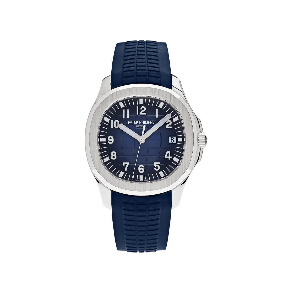 Patek Philippe Aquanaut 5168G-001 White Gold Blue Dial (2024)