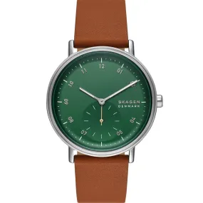 Skagen SKW6904 Kuppel Tan Leather Mens Watch