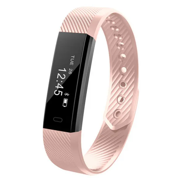 Smart Bracelet Fitness Tracker Step Counter Activity Monitor Band Alarm Clock Vibration Wristband for iphone Android phone