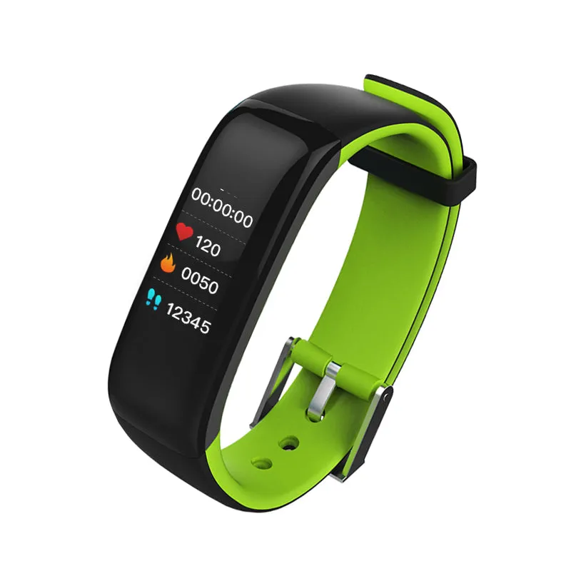 Smart Bracelet Most Accurate Heart Rate Monitor Blood Pressure Fitness Clock Colorful Touch Screen PK fitbits