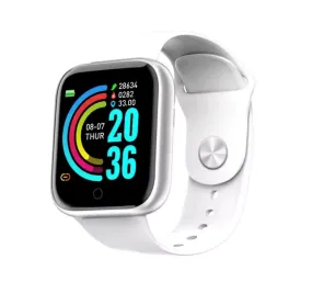 Y68  Smart Watch White