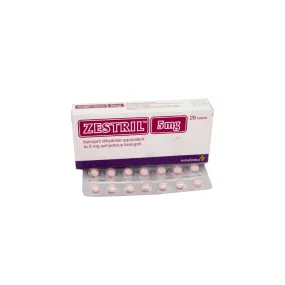 Zestril 5mg x 28